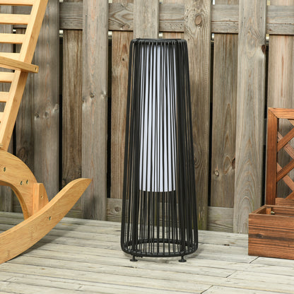 Lampe solaire tressée décorative extérieur LED automatique