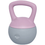 Kettlebell souple 8 kg poignée antidérapante — violet