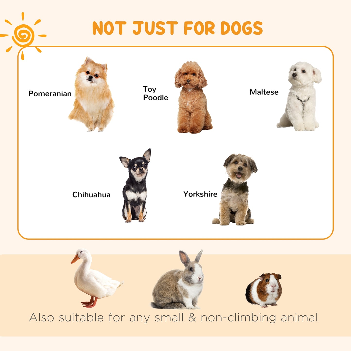 Parc d'exercice pliable pour animaux 8 panneaux