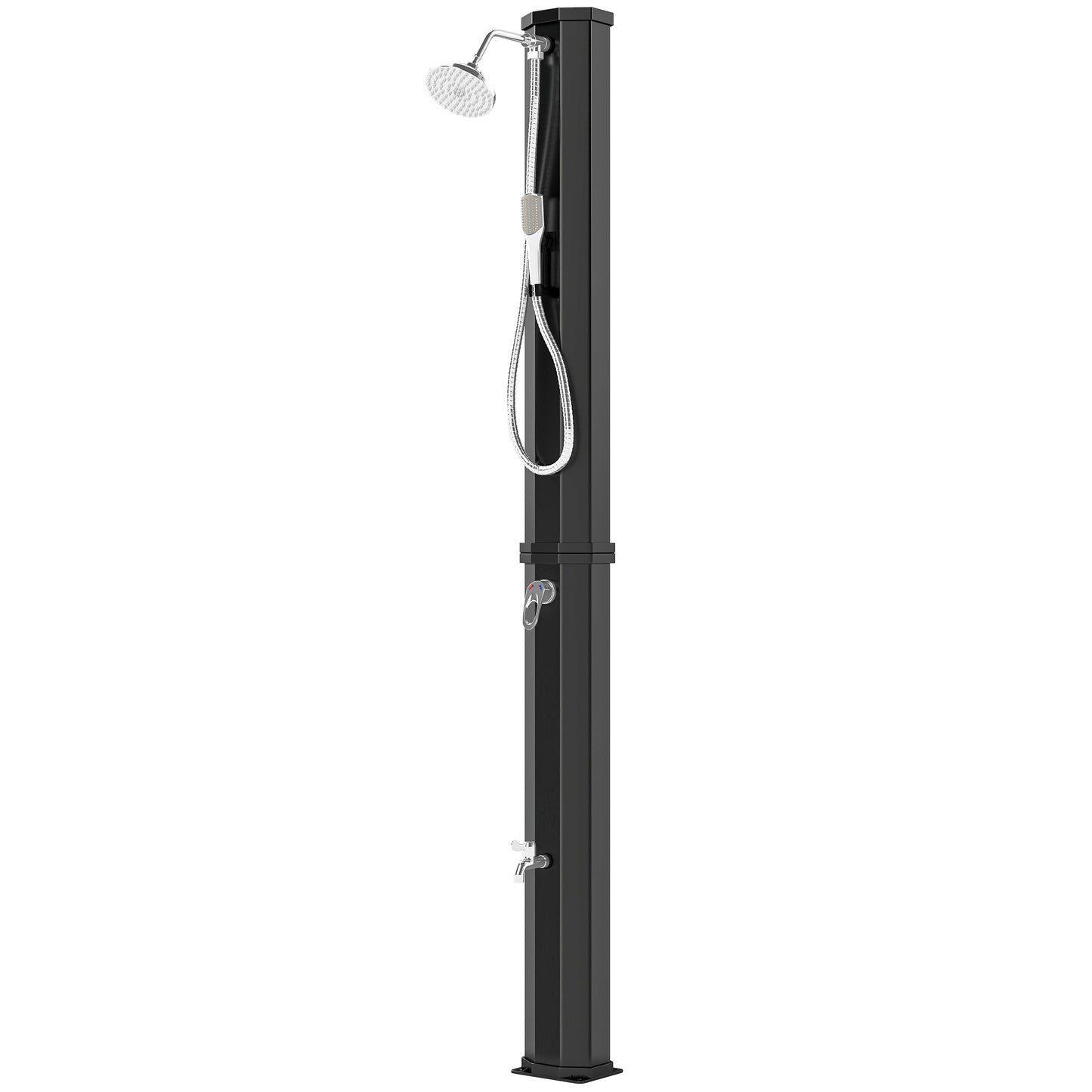 Douche solaire extérieure 60 L deux pommeaux