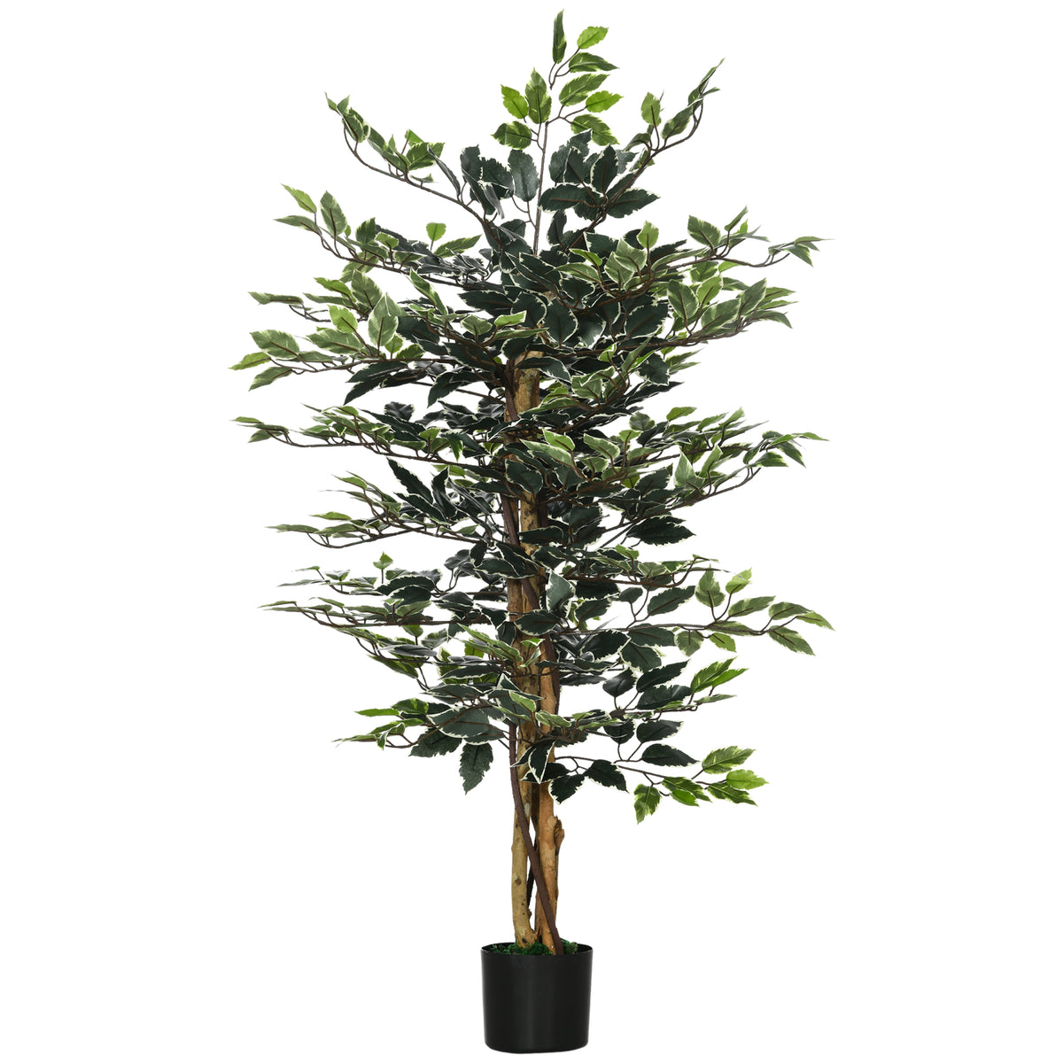Ficus artificiel décoratif en pot
