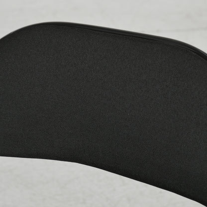 Chaises pliantes rembourrées en lin synthétique — lot de 4