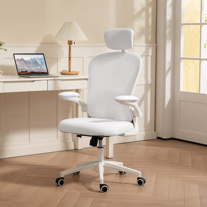 Chaise de bureau ergonomique avec support lombaire 4D