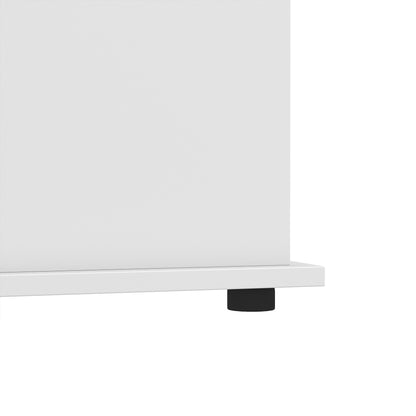 Coffre de rangement relevable en bois composite de 80 cm