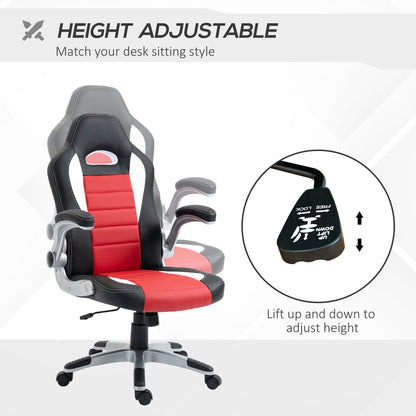 Chaise de bureau ergonomique de style course