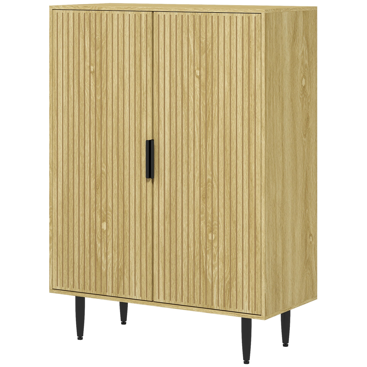Meuble à chaussures de 5 tablettes style moderne