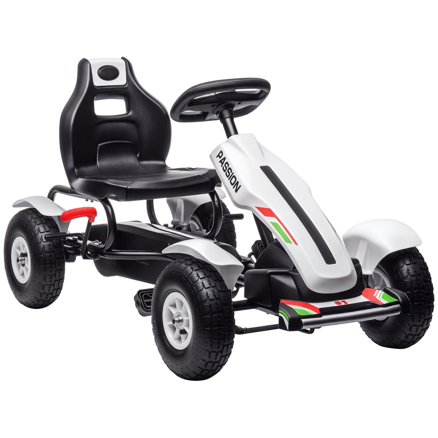 Kart à pédales pour enfants avec freins