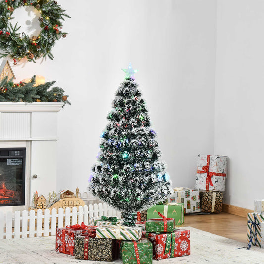 Arbre de Noël artificiel à fibre optique à DEL