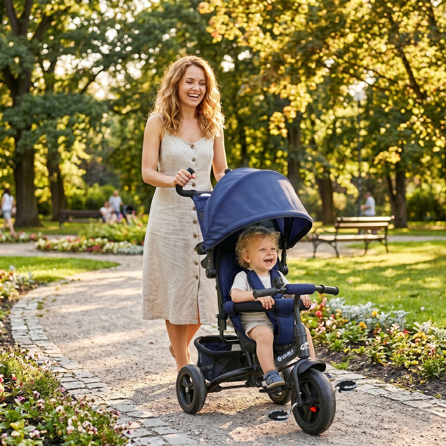 Tricycle évolutif 6 en 1 pour tout-petits 1-5 ans
