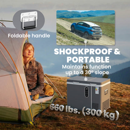 Réfrigérateur de voiture double zone 45 L