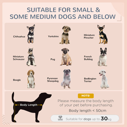 Niche surélevée en rotin avec auvent pour chiens