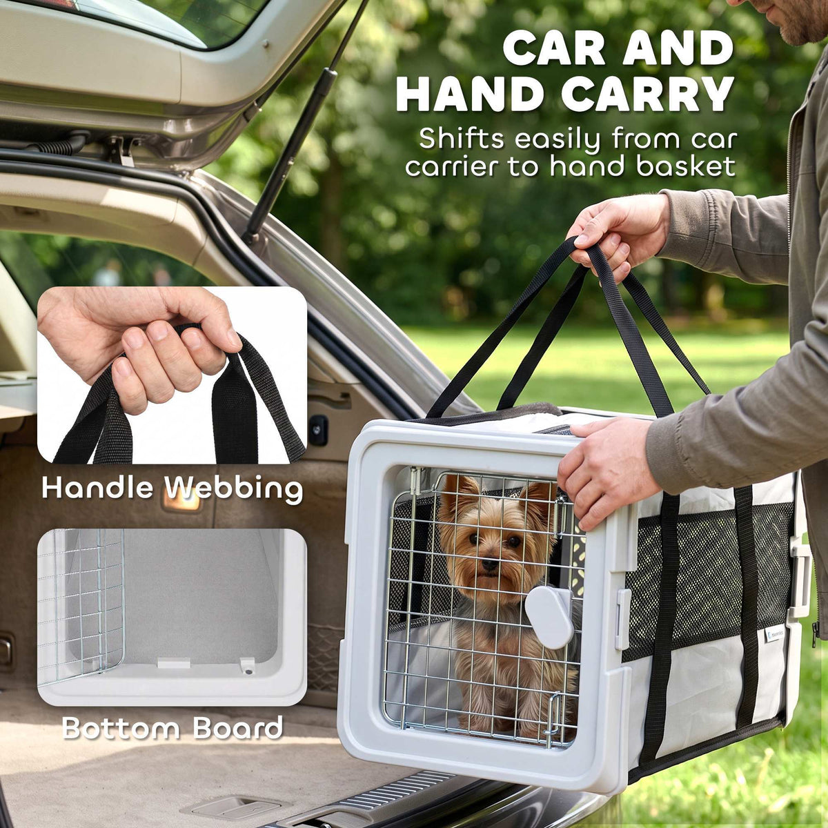 Sac de transport souple pour petit animal pliable