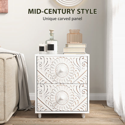 Table de chevet style moderne du milieu du siècle