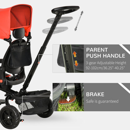 Tricycle évolutif 5-en-1 pour tout-petits