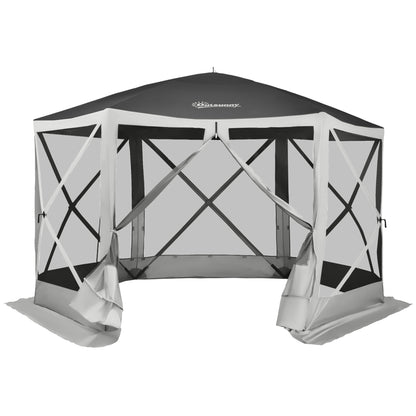 Tente abri hexagonale automatique 366 x 366 cm