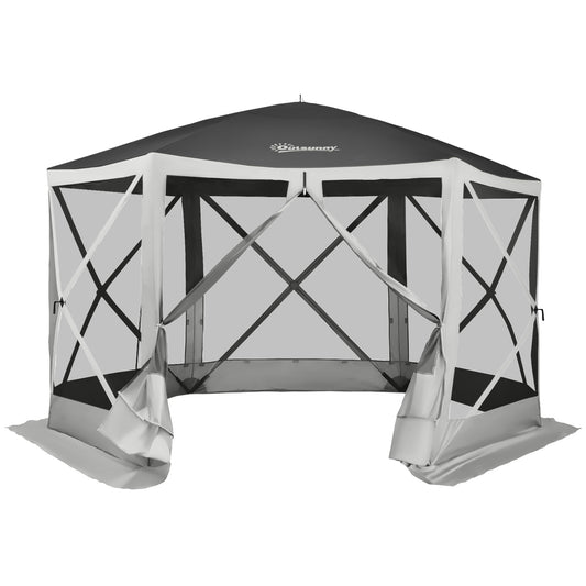 Tente abri hexagonale automatique 366 x 366 cm