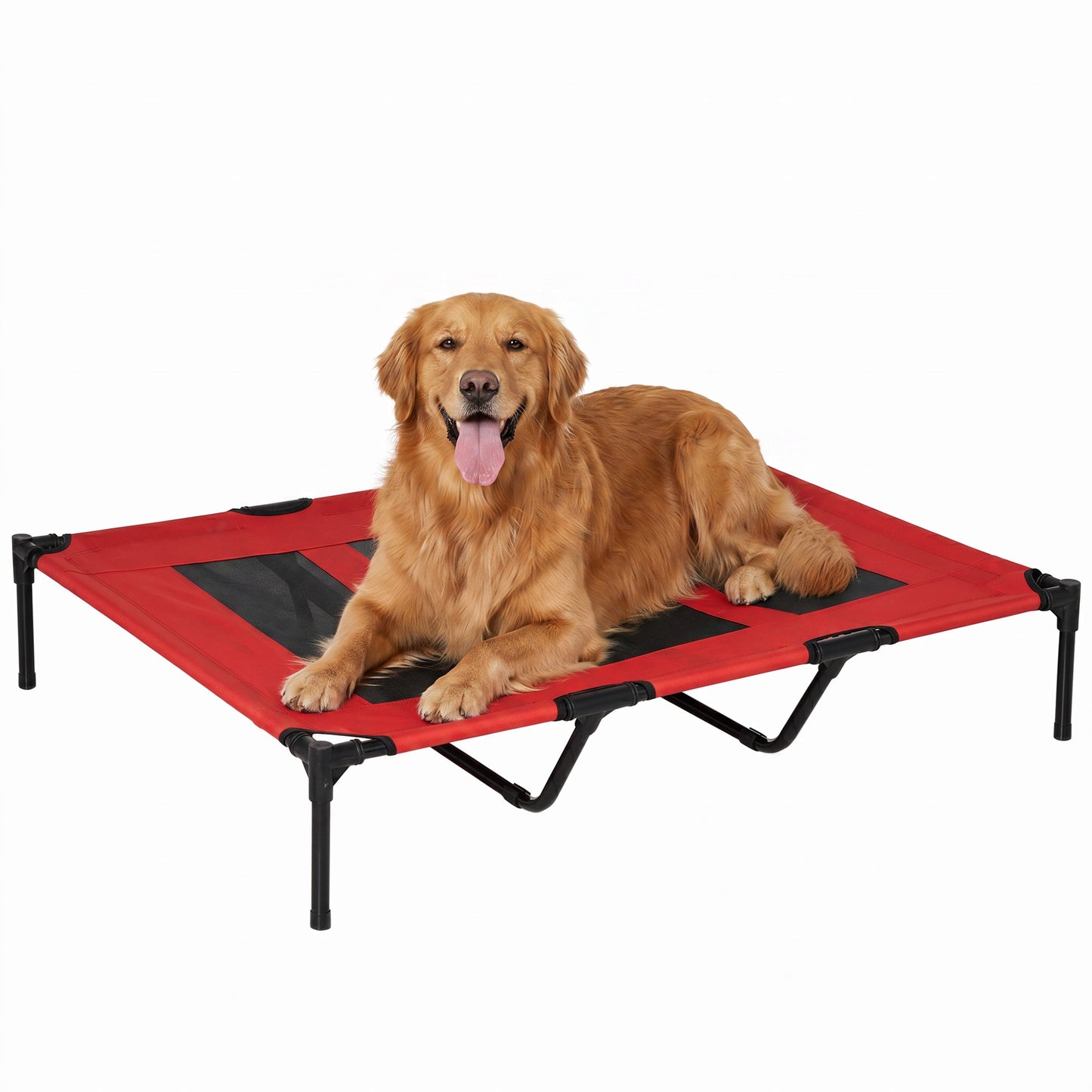 Lit surélevé pour chien grande taille intérieur extérieur