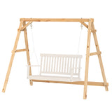 Support de balançoire en A en sapin — Capacité 350 kg