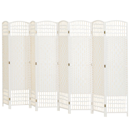 Paravent pliant 6 panneaux fibres tressées