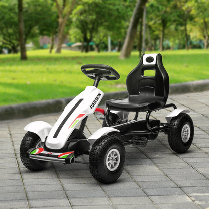 Kart à pédales pour enfants avec freins