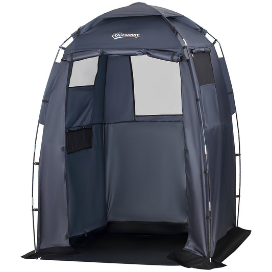 Tente de douche portable 152x152x208cm vestiaire camping