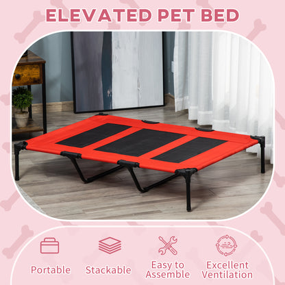 Lit surélevé pour chien grande taille intérieur extérieur