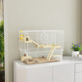 Cage à hamster sur plusieurs niveaux