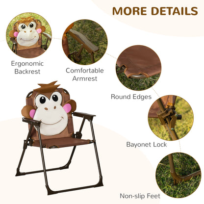 Ensemble table et chaises pour enfants avec parasol — Lot de 4