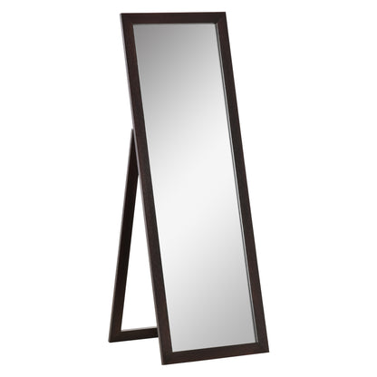 Miroir pleine longueur rectangulaire 147 x 51 cm avec cadre