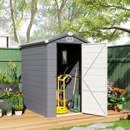 Abri de jardin 1,4 m x 1,8 m toit incliné