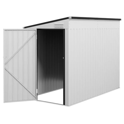 Remise de rangement extérieure verticale à double porte