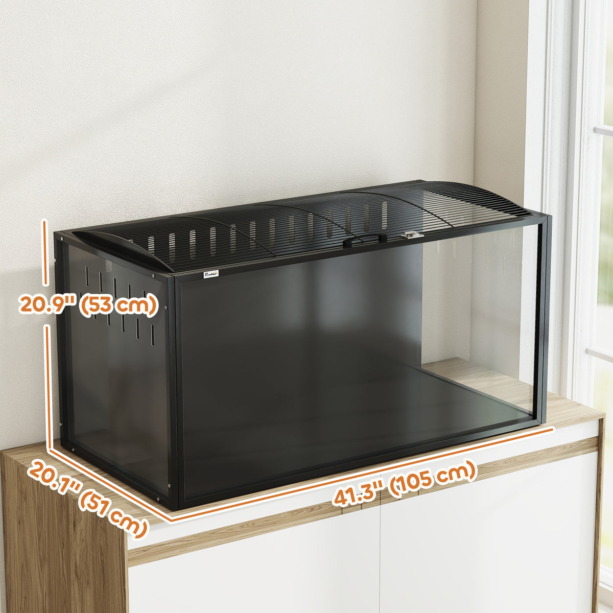 Cage hamster spacieuse cadre acier 105 cm
