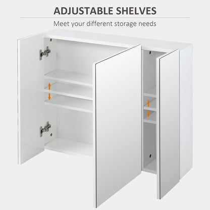 Armoire pharmacie murale miroir 71 x 61 cm
