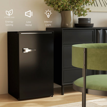 Mini réfrigérateur rétro compact 85 L
