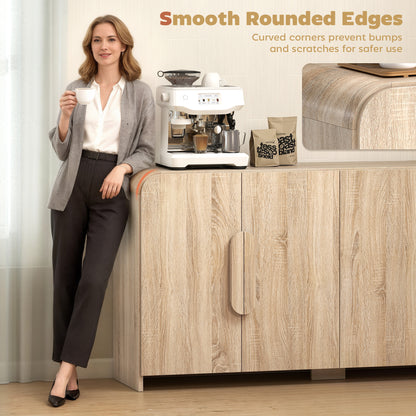 Buffet de cuisine moderne avec portes à fermeture douce