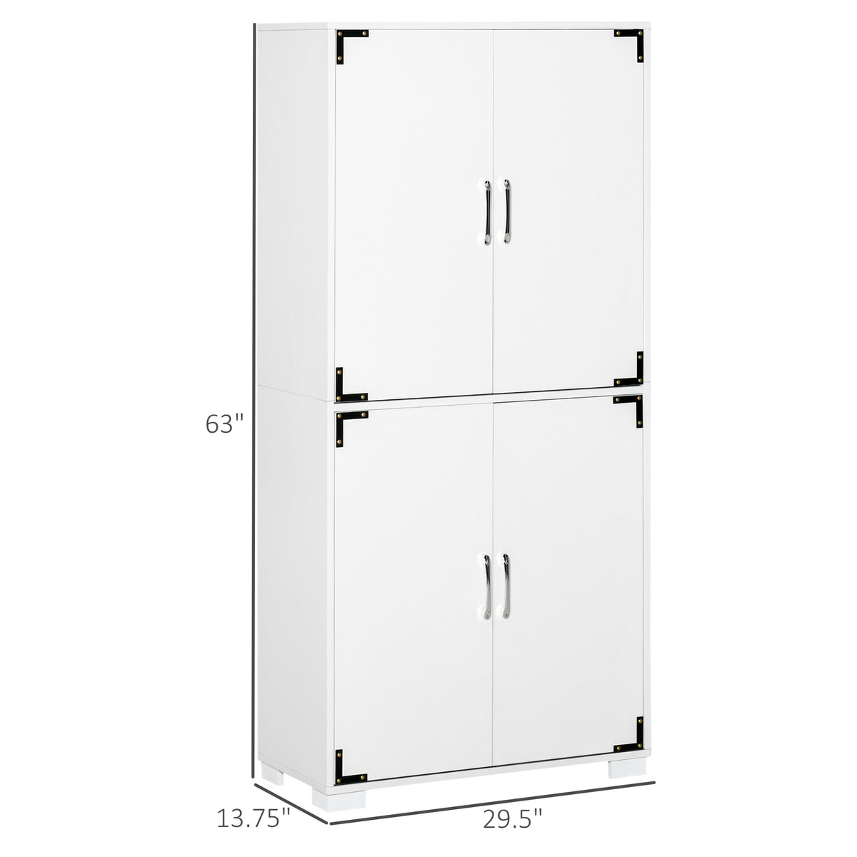 Armoire de cuisine garde-manger rustique