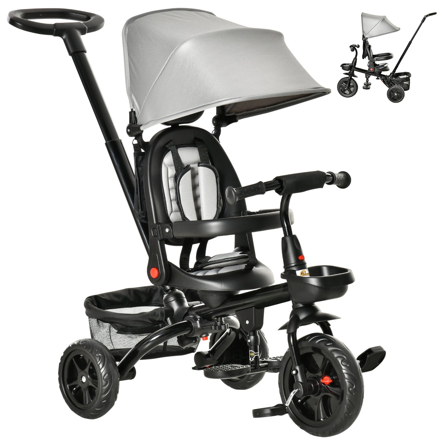 Tricycle évolutif 5-en-1 pour tout-petits