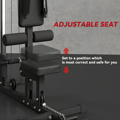 Machine de tirage dorsal pour musculation à domicile