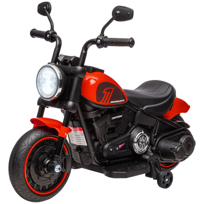 Moto électrique enfant 6V avec roues stabilisatrices
