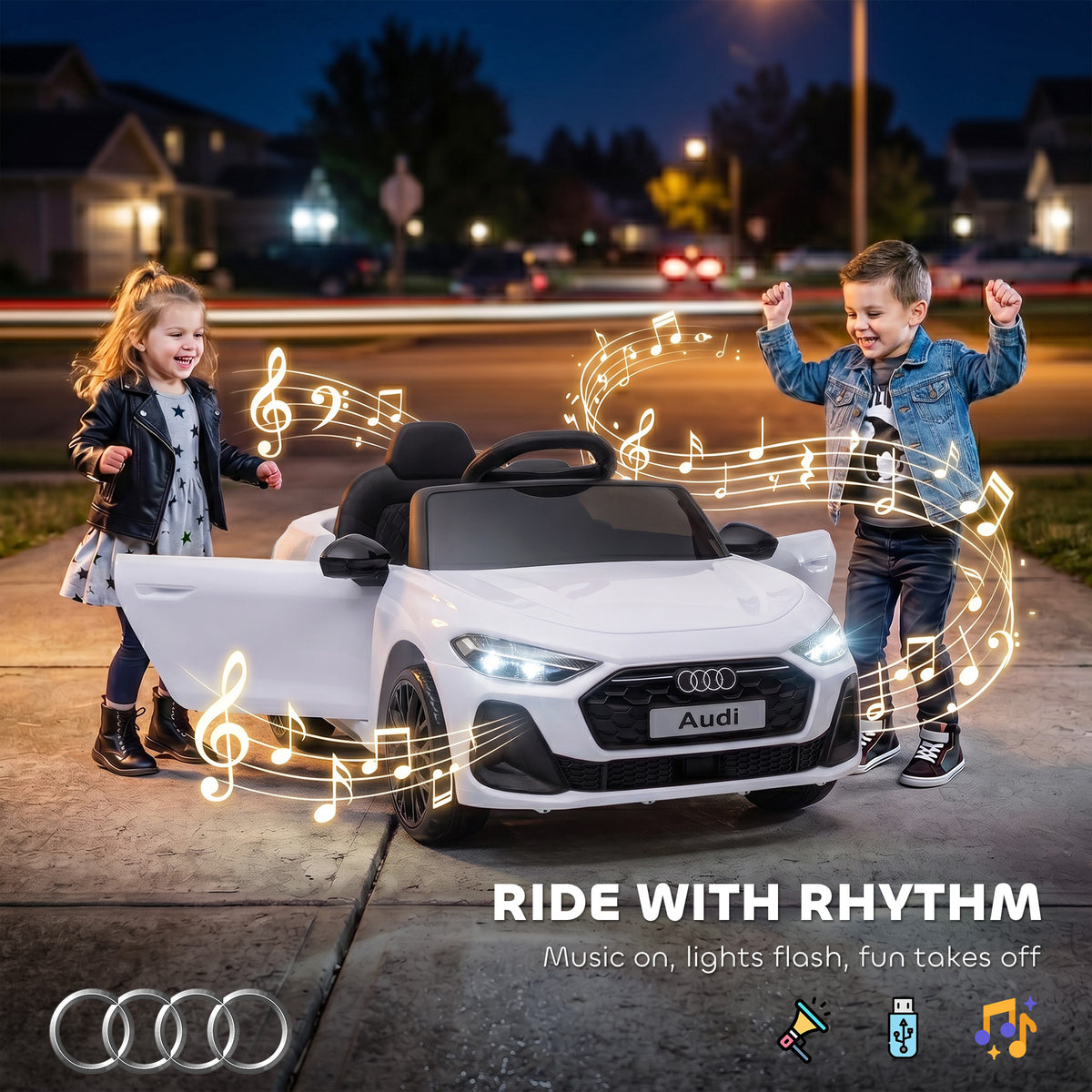 Voiture électrique pour enfants avec télécommande