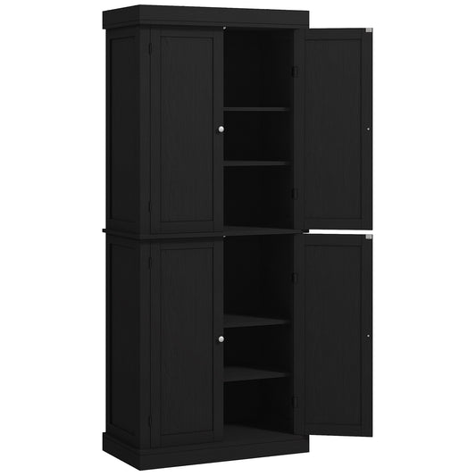 Garde-manger cuisine 184cm 4 portes 6 tablettes