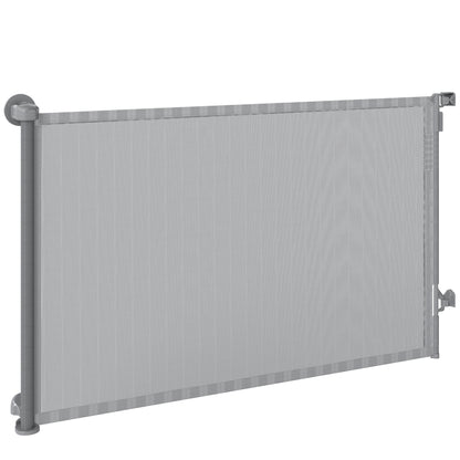 Barrière pour chien rétractable en maille