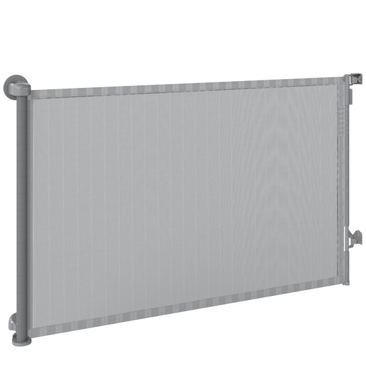 Barrière pour chien rétractable en maille