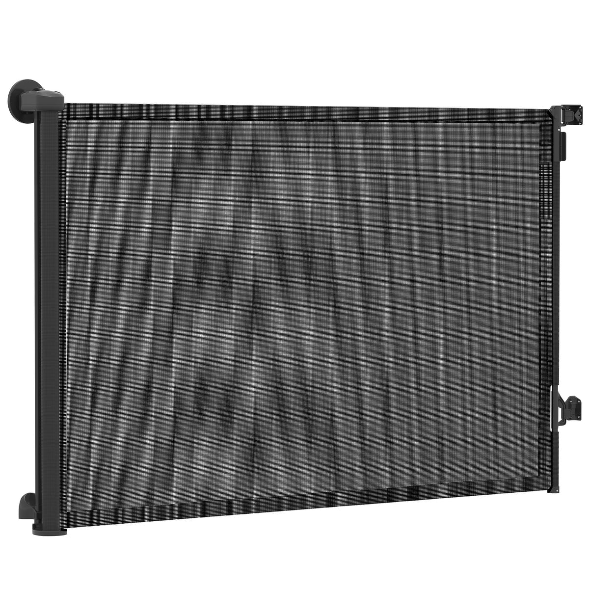 Barrière pour chien rétractable en maille