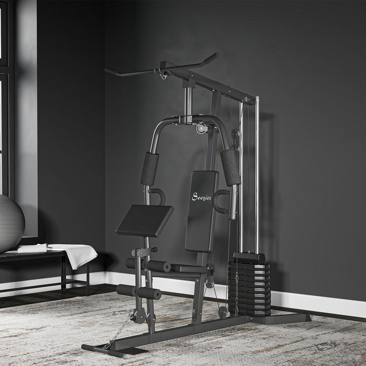 Station de musculation multi-exercices