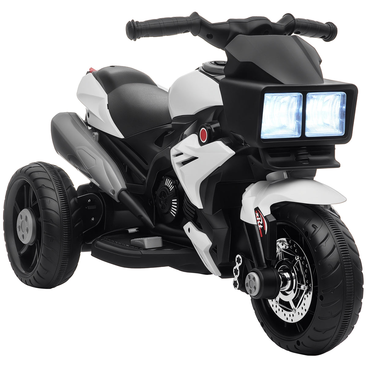 Moto électrique pour enfants 6V avec pédales musique phares