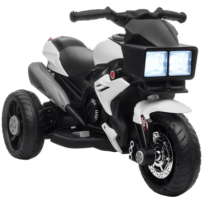 Moto électrique pour enfants 6V avec pédales musique phares