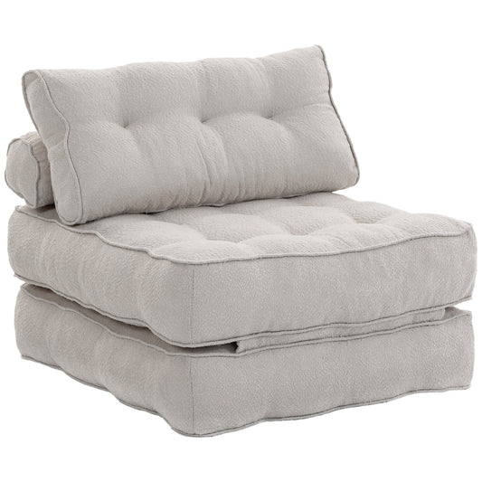 Fauteuil convertible 3-en-1 avec coussins épais