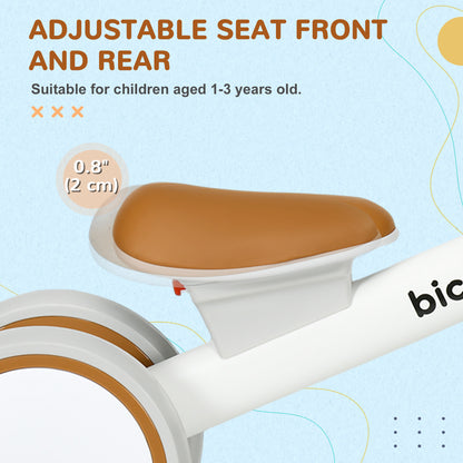 Vélo d'équilibre bébé avec panier amovible