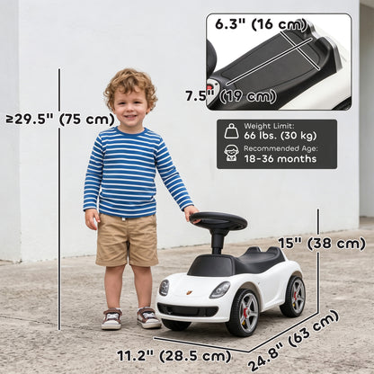 Voiture poussette pour tout-petit sous licence